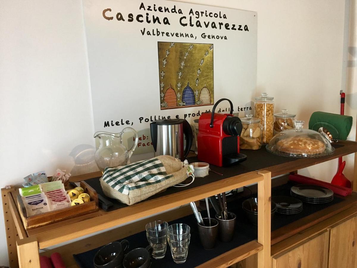 Agriturismo Cascina Clavarezza Valbravenna ภายนอก รูปภาพ