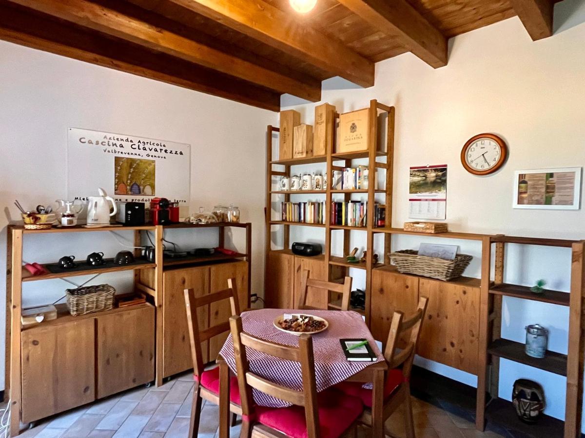Agriturismo Cascina Clavarezza Valbravenna ภายนอก รูปภาพ